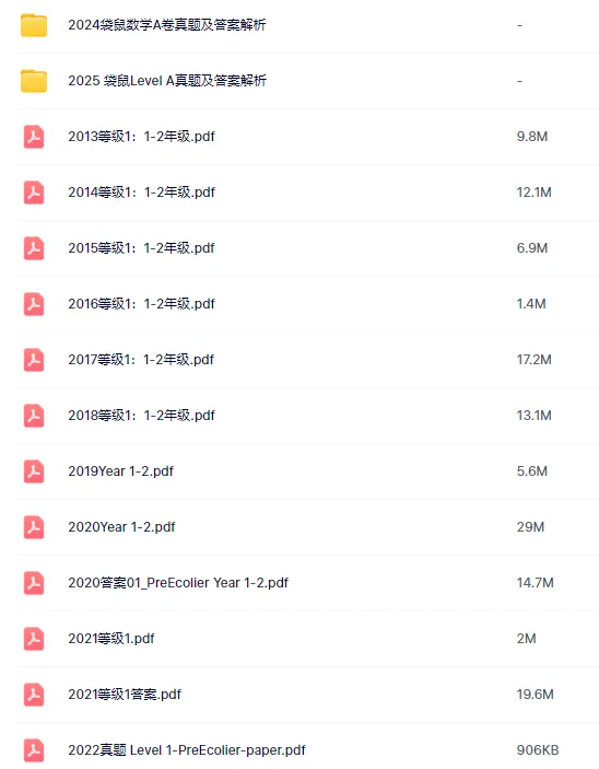 快来对答案!2026年袋鼠数学竞赛真题+答案解析(1-12年级全覆盖)! 第2张