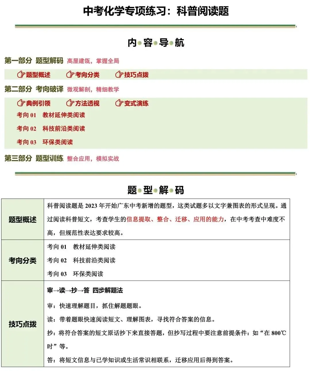 中考必考题型!8分!科普阅读题专练(含原文档) 第2张