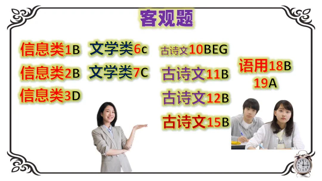 【试卷】高考语文适应性考试(讲评版) 第10张
