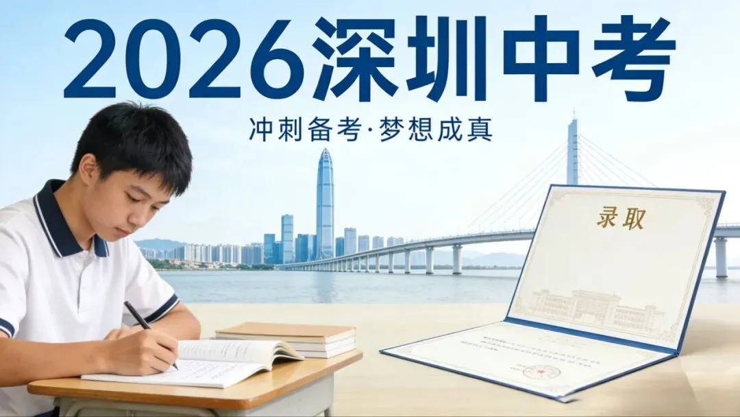 2026深圳中考新政官宣!指标生改名、总分涨至630,热门校直降89分,公办边缘生逆袭机会来了,初三家长必看 第2张