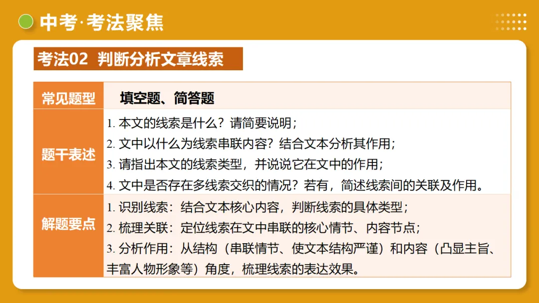 2026年中考复习记叙文阅读第2讲 记叙顺序与线索 讲练测 第31张