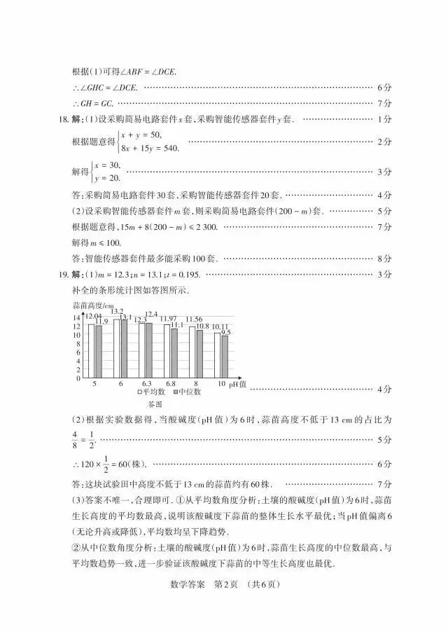 【数学】2026山西中考模拟卷-第12张图片-四季读书网