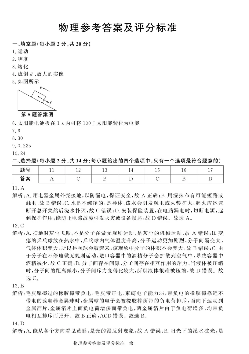 2026年中考语文、数学、物理、化学模拟试卷及答案 第19张