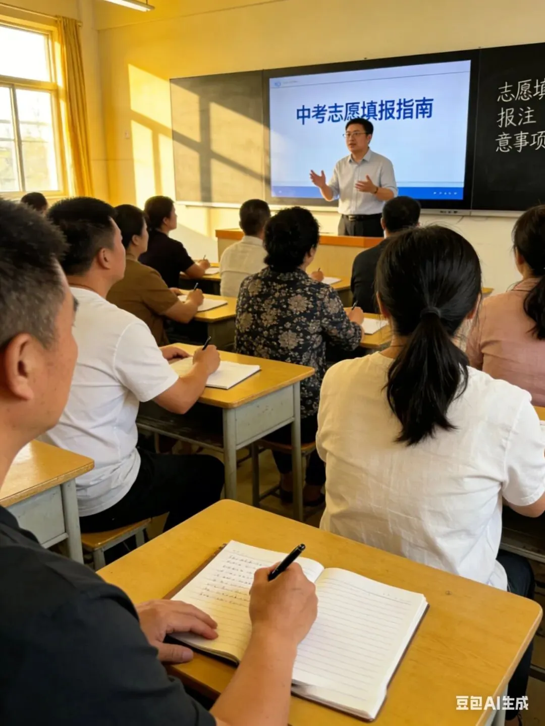 公众号第五天|听中考志愿课,我突然后悔放弃了自己 第1张