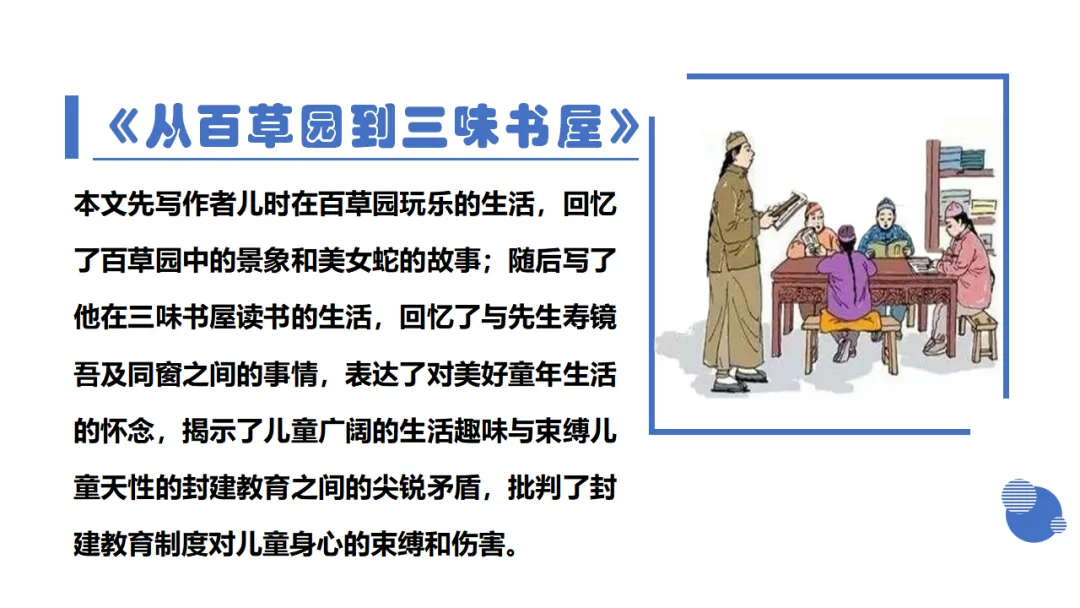 中考语文名著阅读《朝花夕拾》复习(概览+考法+精炼) 第15张