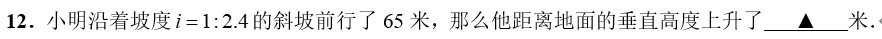2026届上海崇明初三一模数学试卷(答案版) 第23张