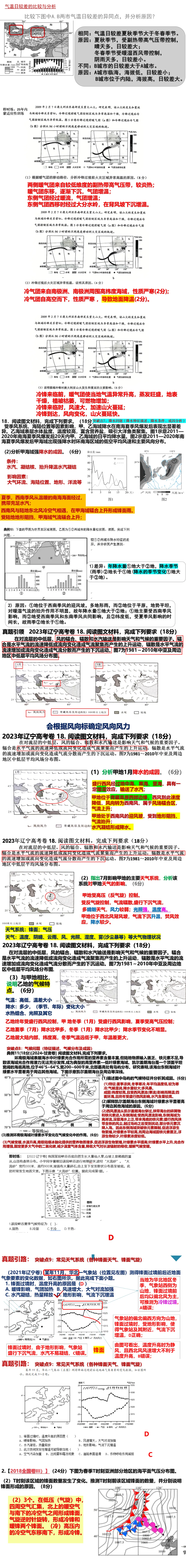 【提分】基于真题研究导向的高三地理备考策略:靶向赋能 精准提分 第7张 【提分】基于真题研究导向的高三地理备考策略:靶向赋能 精准提分 第7张