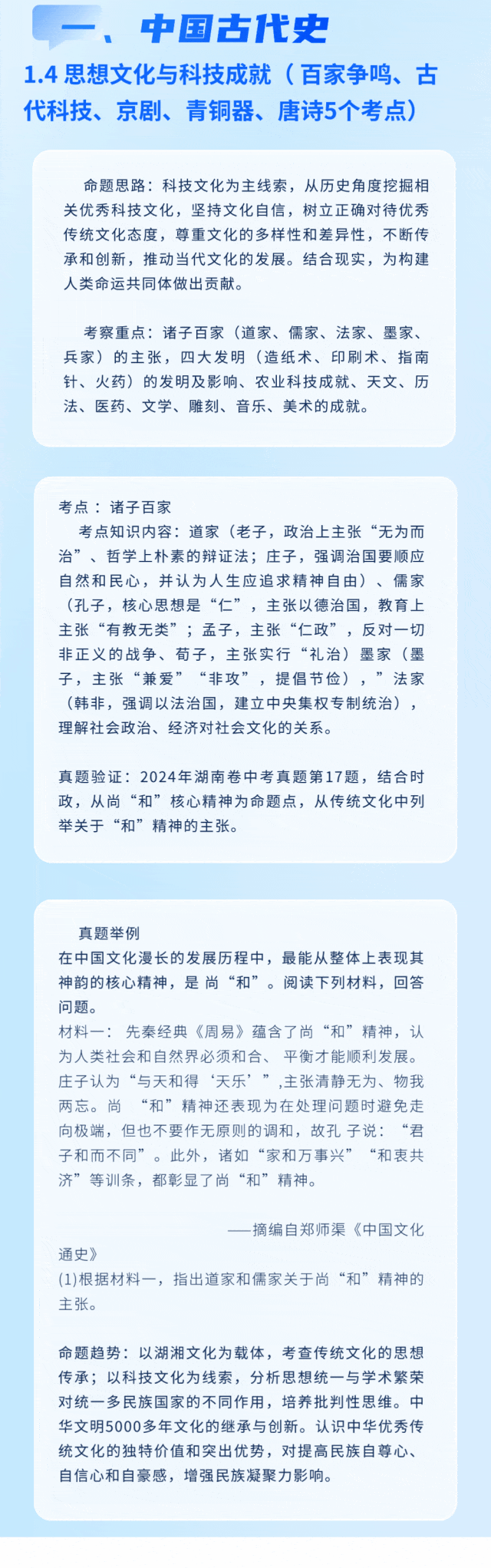 近2年湖南省中考历史高频考点分析及2026年备考建议-第5张图片-四季读书网