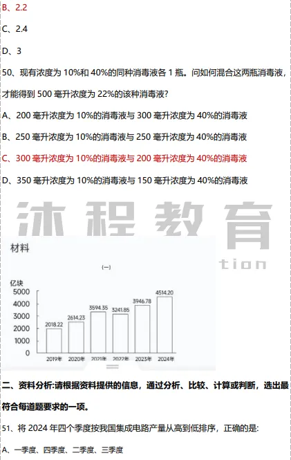 2026年江西医疗事业单位笔试联考职测真题及答案-第20张图片-四季读书网