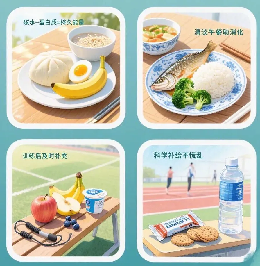 中考体育考前一周饮食计划 第2张