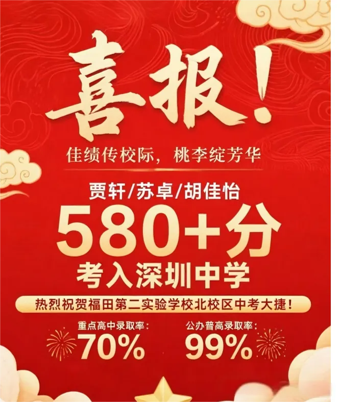 中考喜报!2025年深圳部分初中学校中考数据汇总! 第4张 中考喜报!2025年深圳部分初中学校中考数据汇总! 第4张