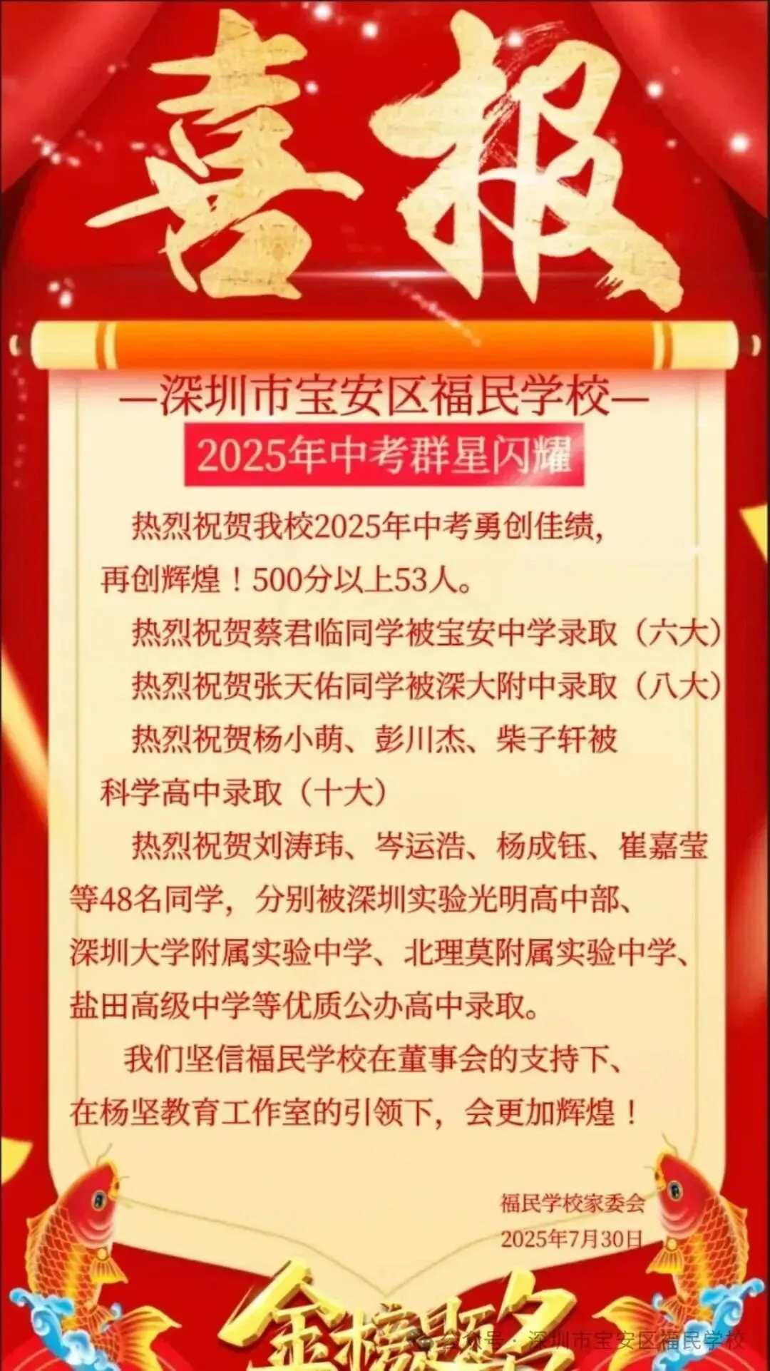 中考喜报!2025年深圳部分初中学校中考数据汇总! 第23张 中考喜报!2025年深圳部分初中学校中考数据汇总! 第23张