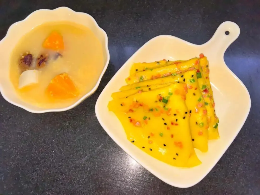 中考倒计时!初三儿子早餐不费妈,超级简单的鸡蛋水饼,松软筋道-第7张图片-四季读书网