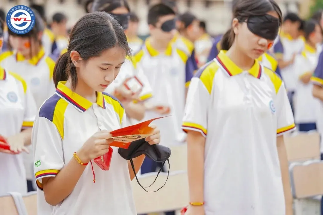 百日策马闯雄关,一朝亮剑赢中考 | 五邑大学第一附属中学(外海中学)2026年百日誓师大会-第31张图片-四季读书网