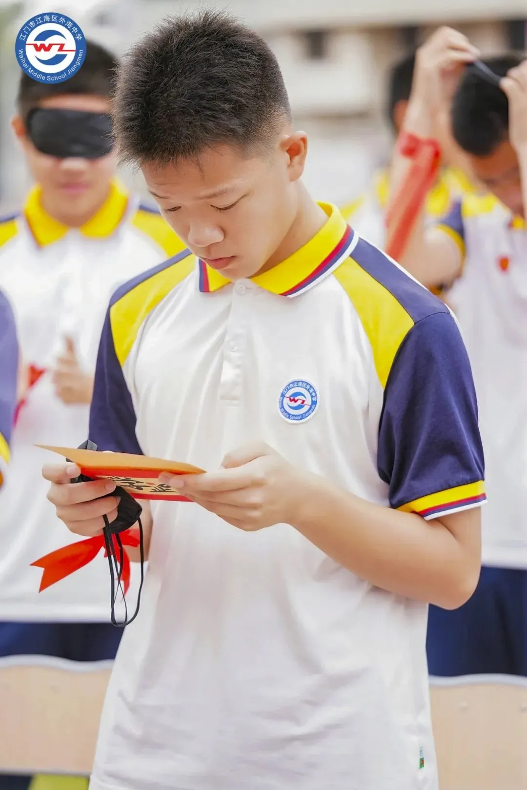 百日策马闯雄关,一朝亮剑赢中考 | 五邑大学第一附属中学(外海中学)2026年百日誓师大会-第32张图片-四季读书网