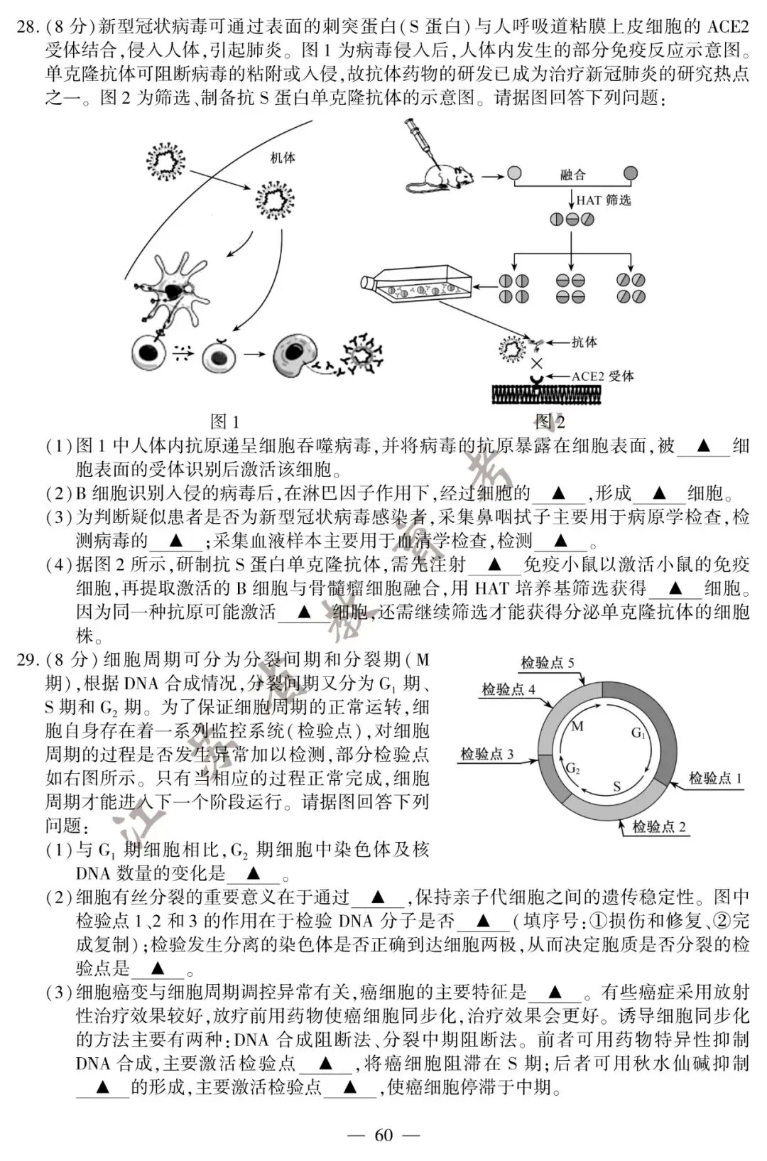 刚刚,2020江苏高考试卷及答案公布! 第74张