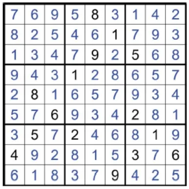 数独竞赛真题-无马数独:2026年GP竞赛第二轮第11题(分值56) 第2张