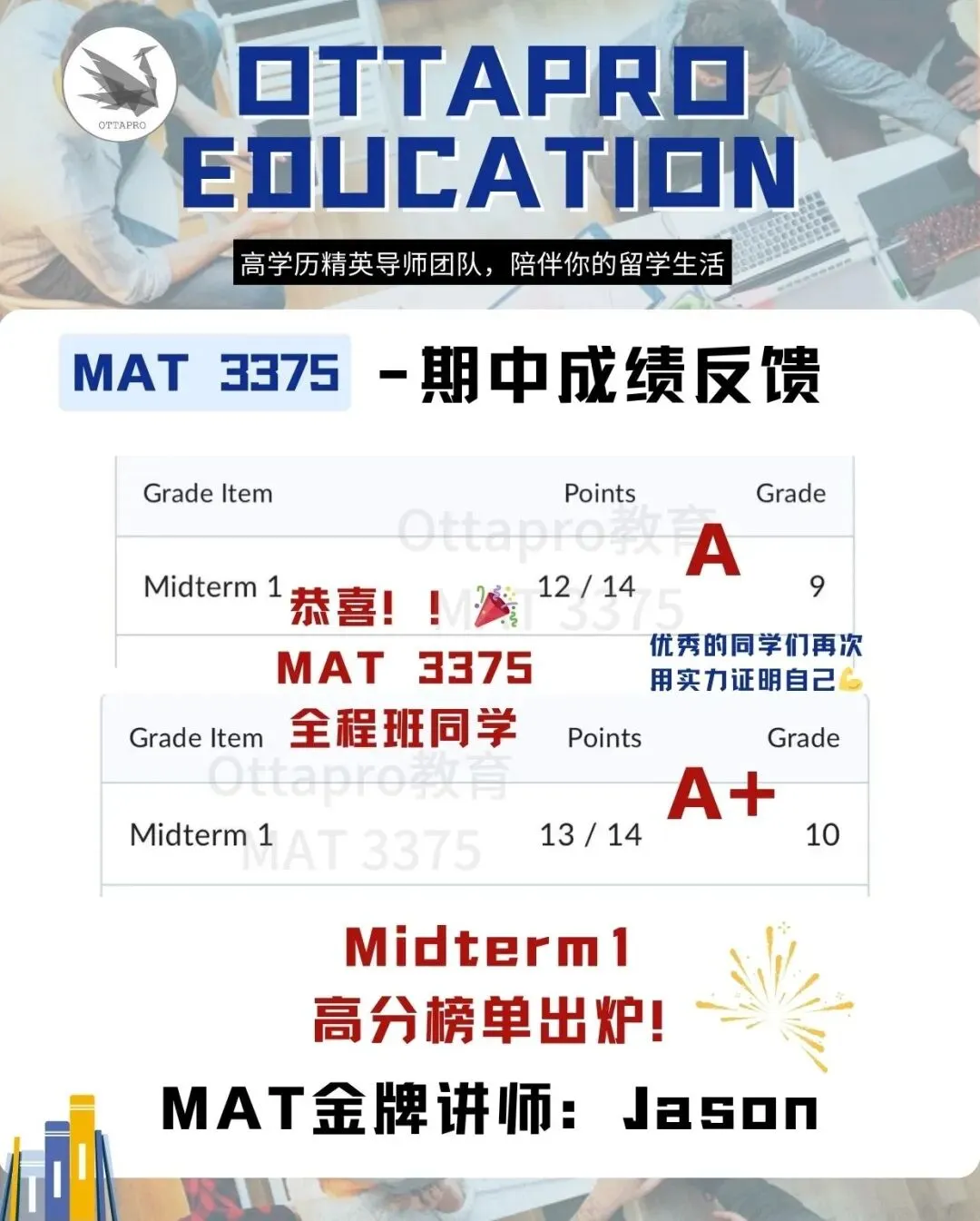 Ottapro期末模考&冲刺班开启!考前先模考,复习更有方向 第52张