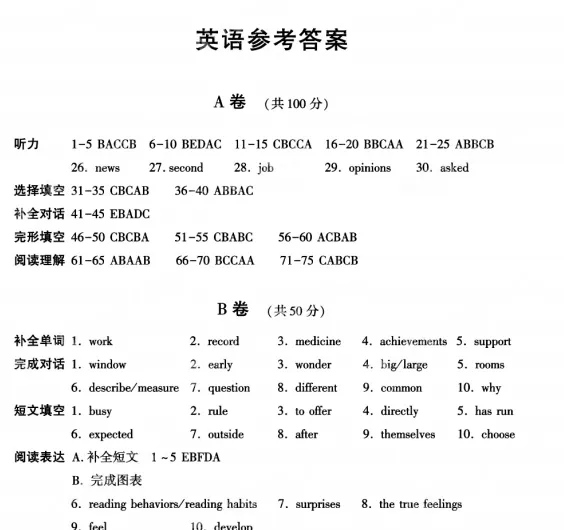 初中各科《历年中考真题》(2013-2025年中考真题)(电子版可下载打印) 第8张