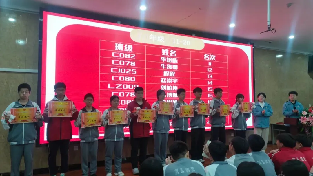 中考冲刺正当时 砥砺奋进创辉煌 | 南校初中:初三、中补年级三月总结暨学法指导表彰大会纪实-第5张图片-四季读书网