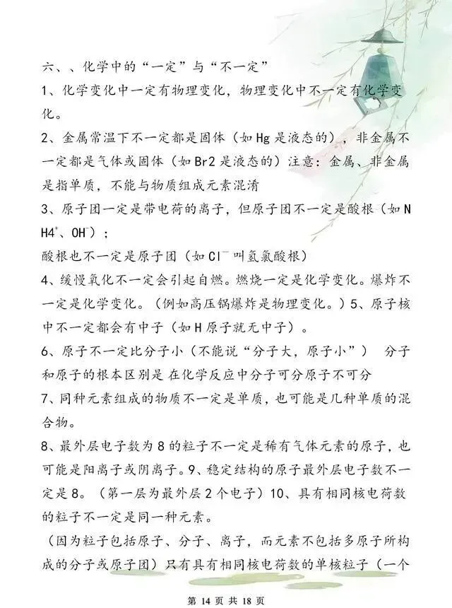 中考化学复习材料 第253张