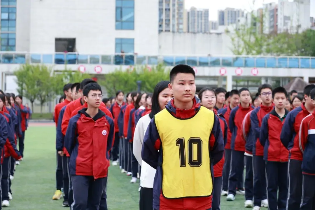 挑战自我•再创辉煌|2023级中考体考出征仪式-第10张图片-四季读书网