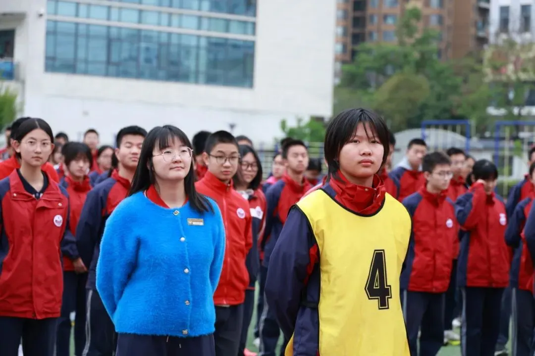 挑战自我•再创辉煌|2023级中考体考出征仪式-第12张图片-四季读书网
