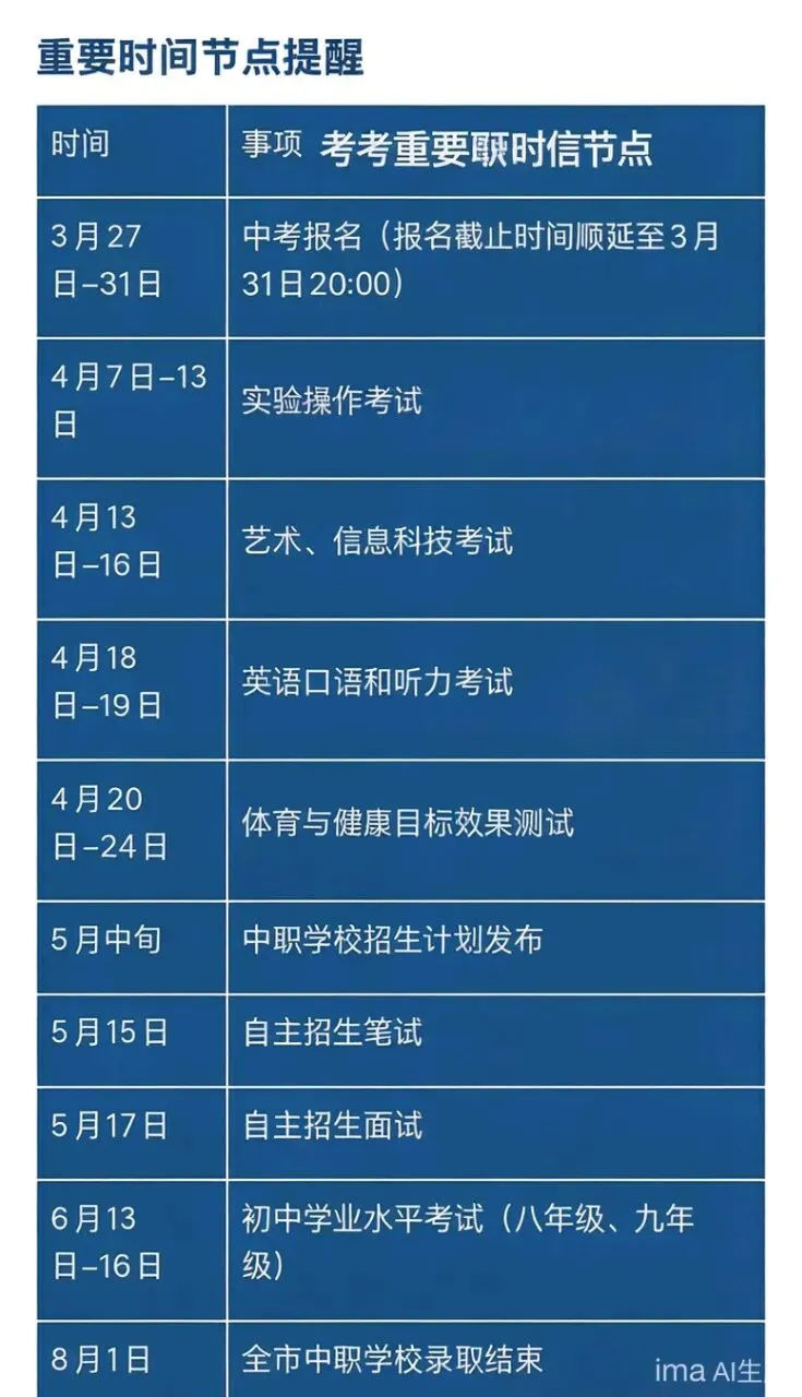 策马迎春,备考有谱!青岛中考关键时间节点全解析 第1张