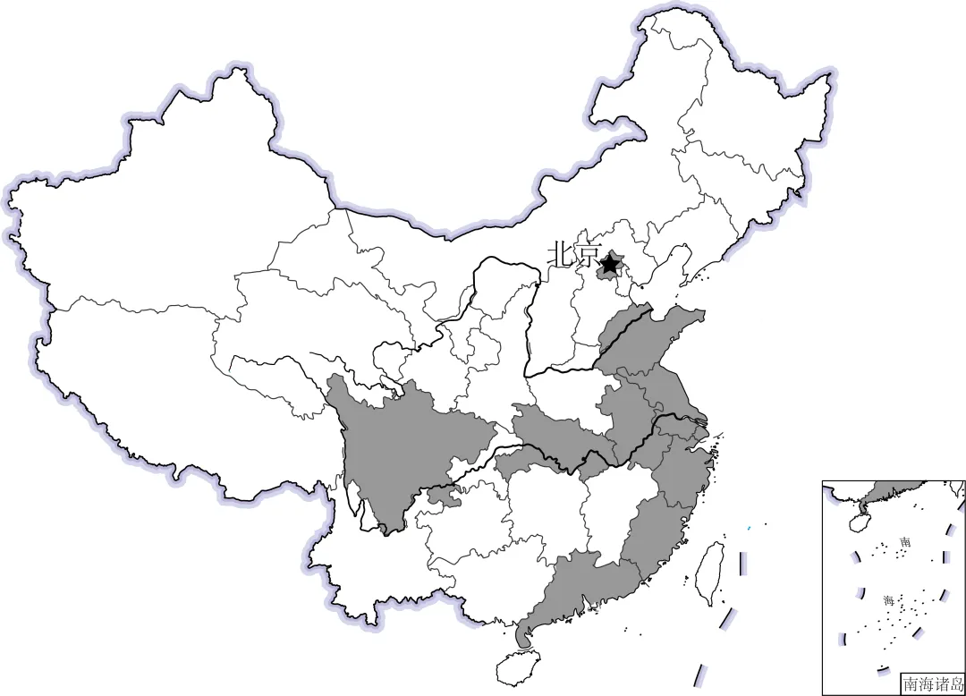 2025年山西省中考地理试卷 第6张