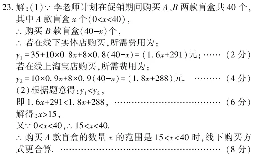 【明思 分享】中考冲刺丨数学专项,分类练习 第11张