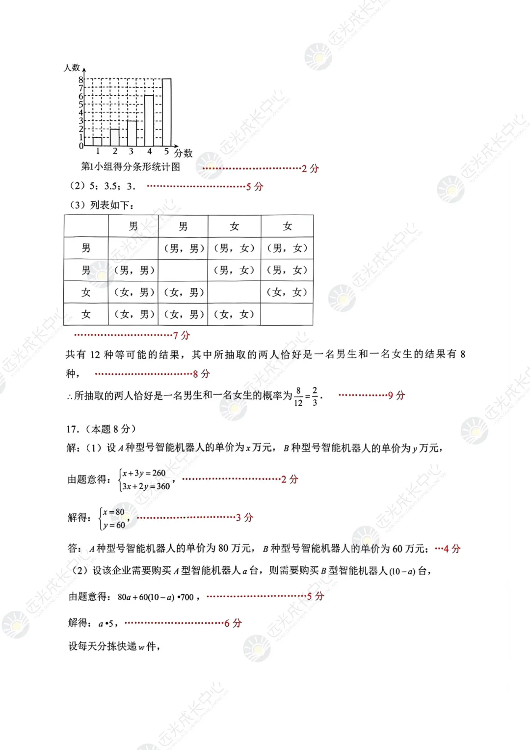 【2025-2026.数学】南二外一模真题解析-第8张图片-四季读书网