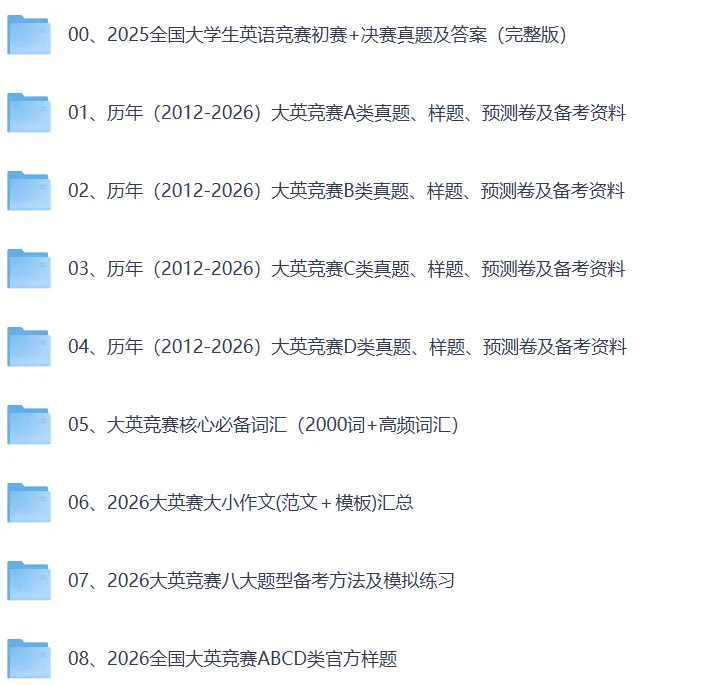 大英赛真题pdf | 2026年全国大学生英语竞赛ABCD类初赛官方样题及参考答案 第2张 大英赛真题pdf | 2026年全国大学生英语竞赛ABCD类初赛官方样题及参考答案 第2张