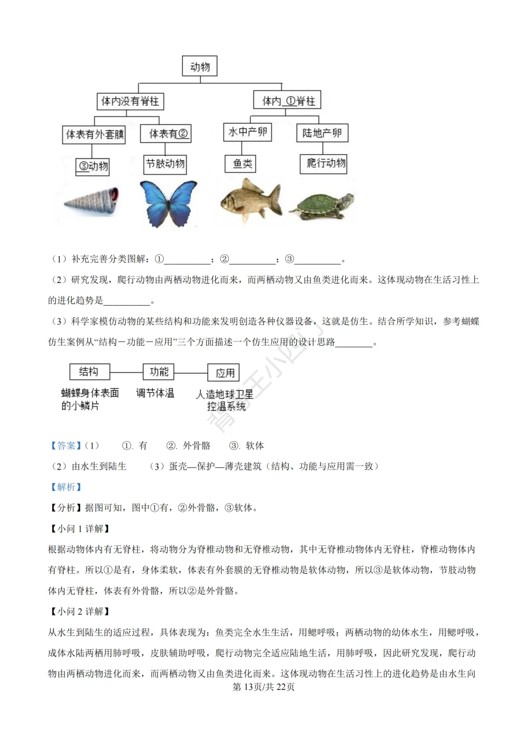 湖南省长沙市2025年中考小四门真题及答案解析(生物/地理/历史/道法)-第21张图片-四季读书网 湖南省长沙市2025年中考小四门真题及答案解析(生物/地理/历史/道法)-第21张图片-四季读书网