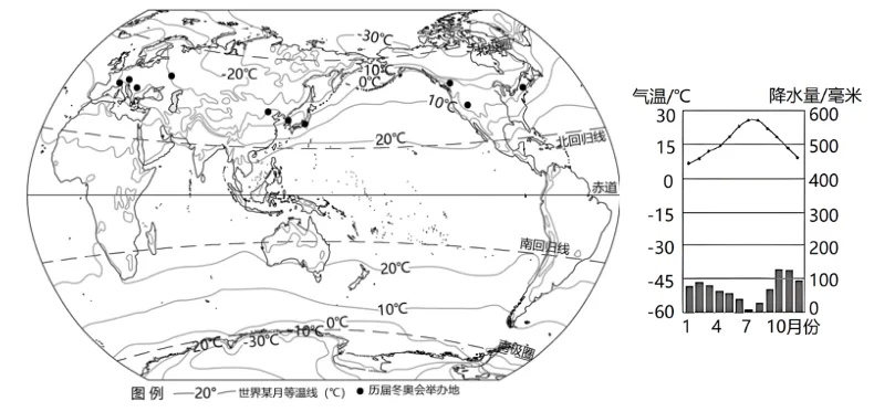 【鸣识优学家】中考地理·真题分类卷·天气与气候(六)-第10张图片-四季读书网