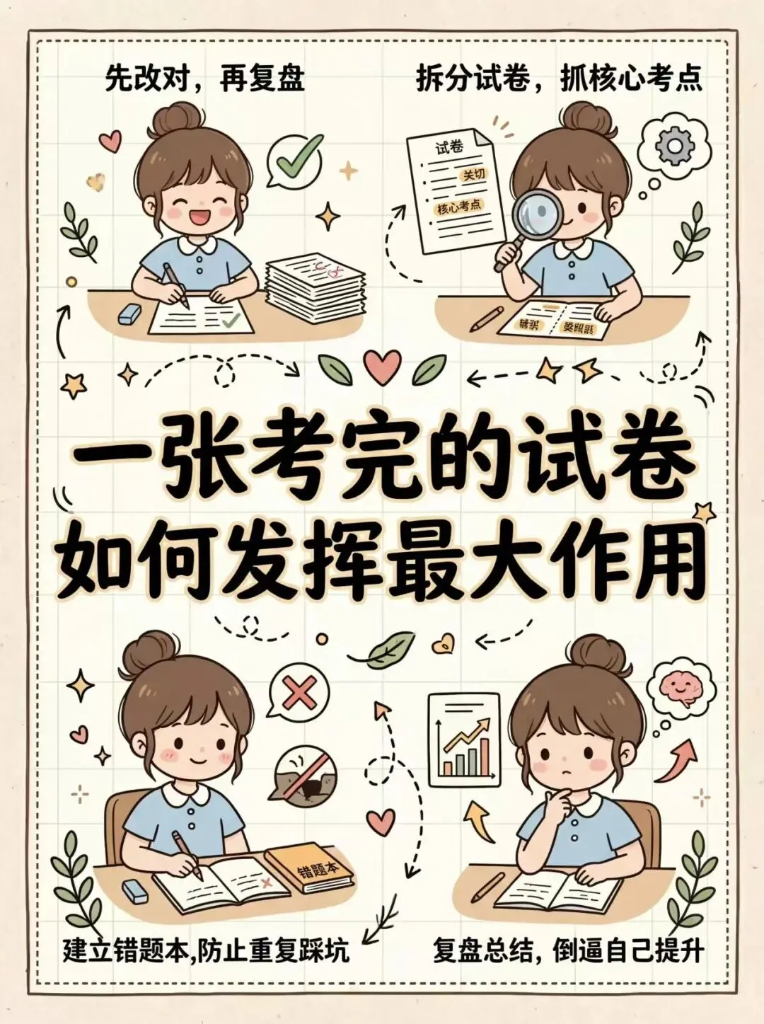 一张考完的试卷如何发挥最大作用-第11张图片-四季读书网