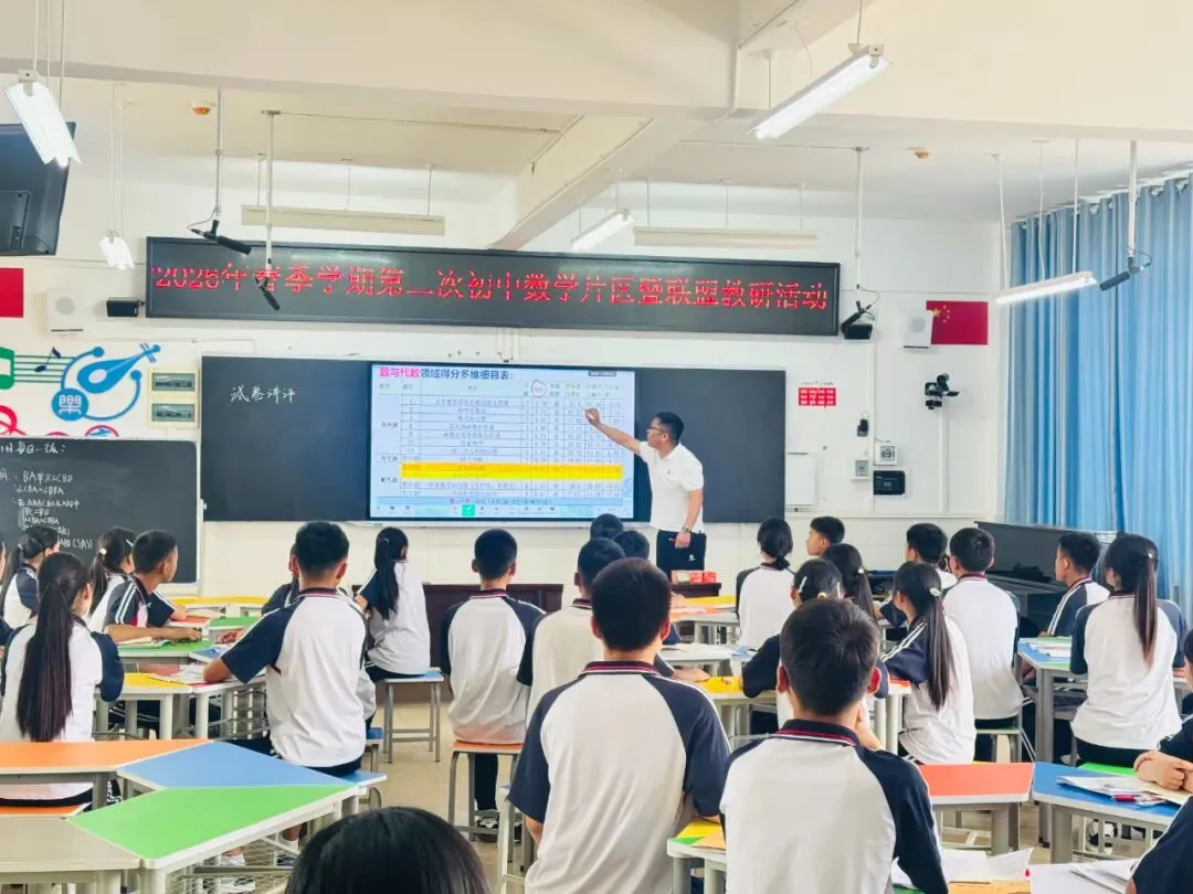 【第2期】深耕试卷讲评·聚力提质赋能——开远市初中数学徐冬敏名师工作室课后研学沙龙-第3张图片-四季读书网 【第2期】深耕试卷讲评·聚力提质赋能——开远市初中数学徐冬敏名师工作室课后研学沙龙-第3张图片-四季读书网