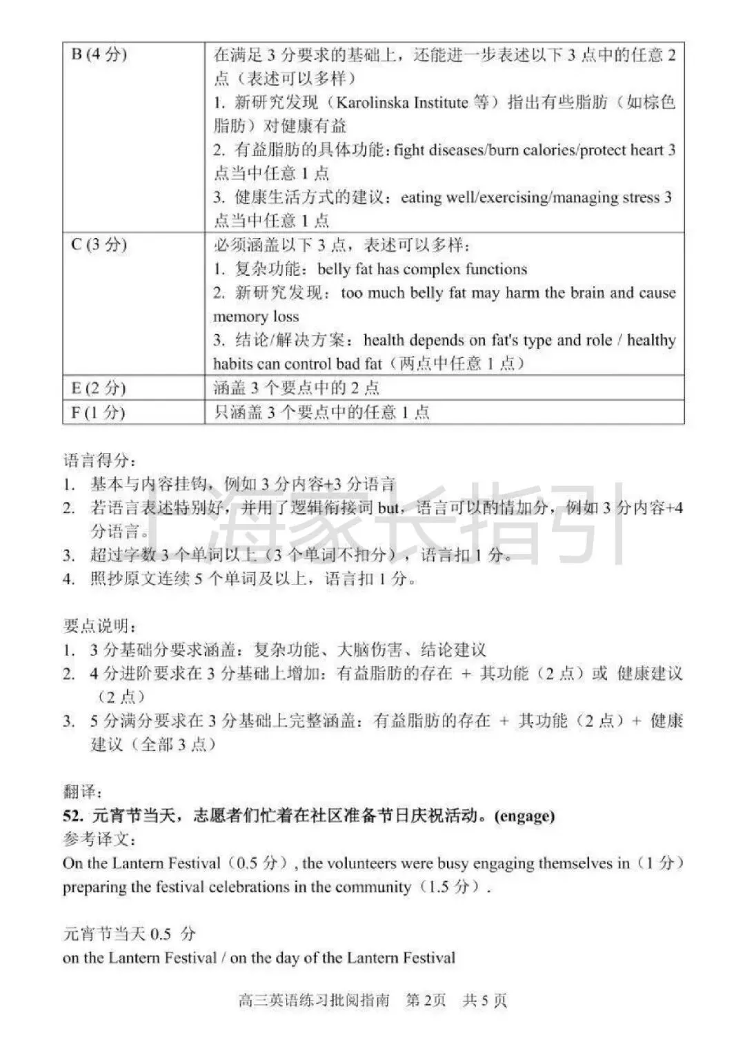 二模开考!浦东区2026届高三二模英语试卷(含答案)-第13张图片-四季读书网