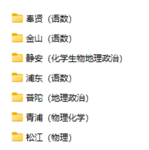 2026届上海高三二模试卷合集,7区更新!-第2张图片-四季读书网