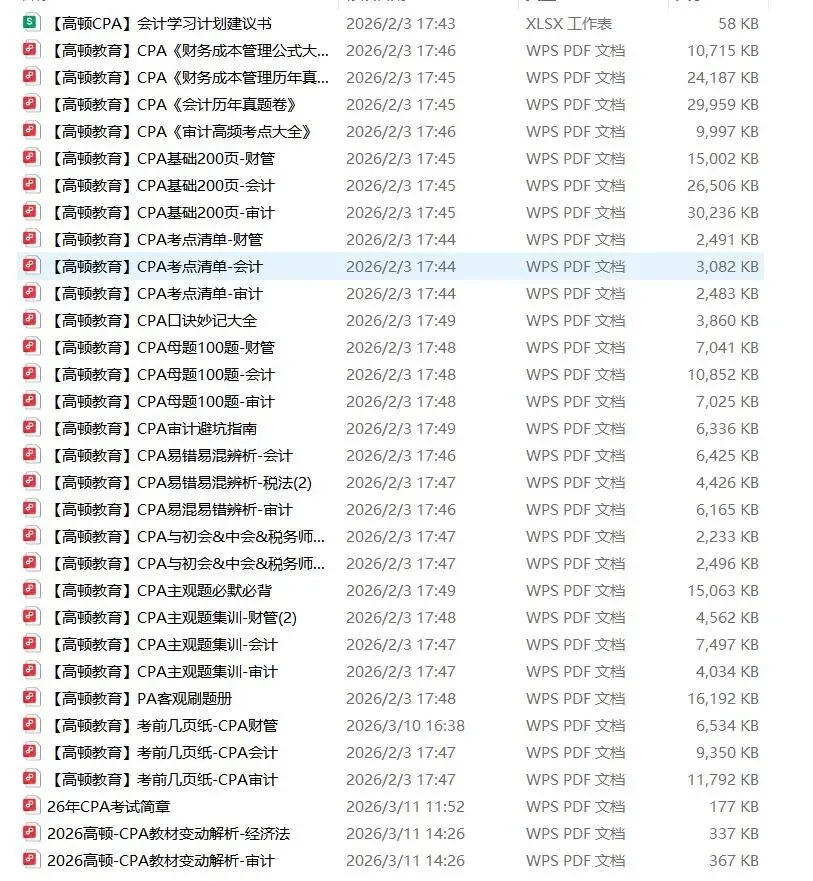 26CPA资料:CPA历年真题卷PDF-第12张图片-四季读书网