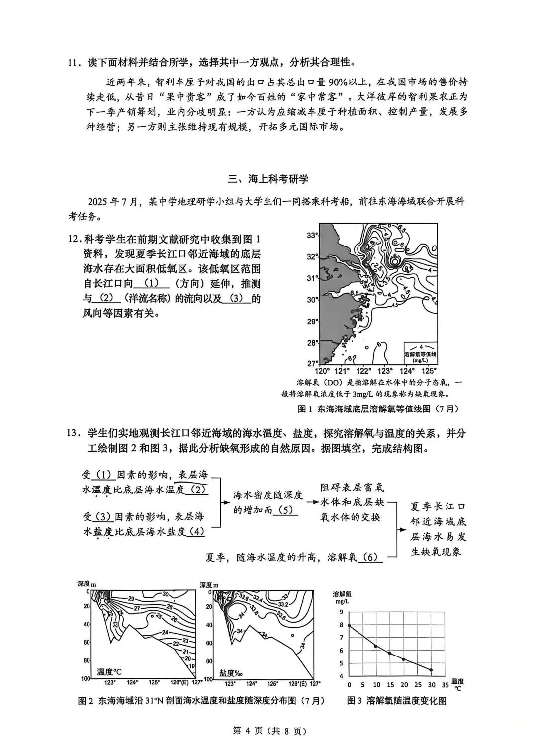 2026届最新6个区高三二模试卷分享!-第24张图片-四季读书网