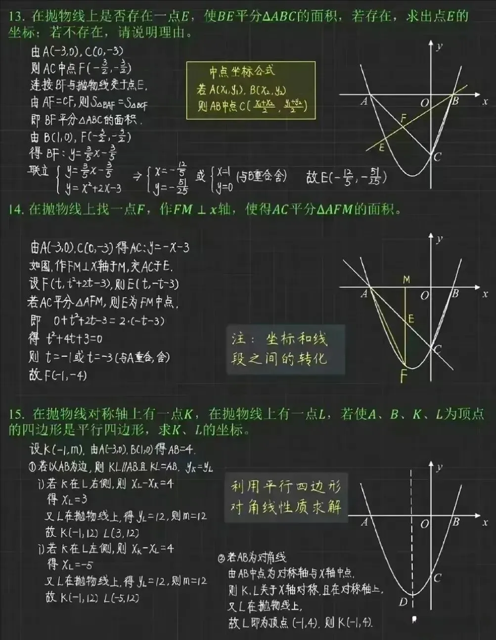 中考数学二次函数经典36题,考试压轴题常见! 第6张 中考数学二次函数经典36题,考试压轴题常见! 第6张
