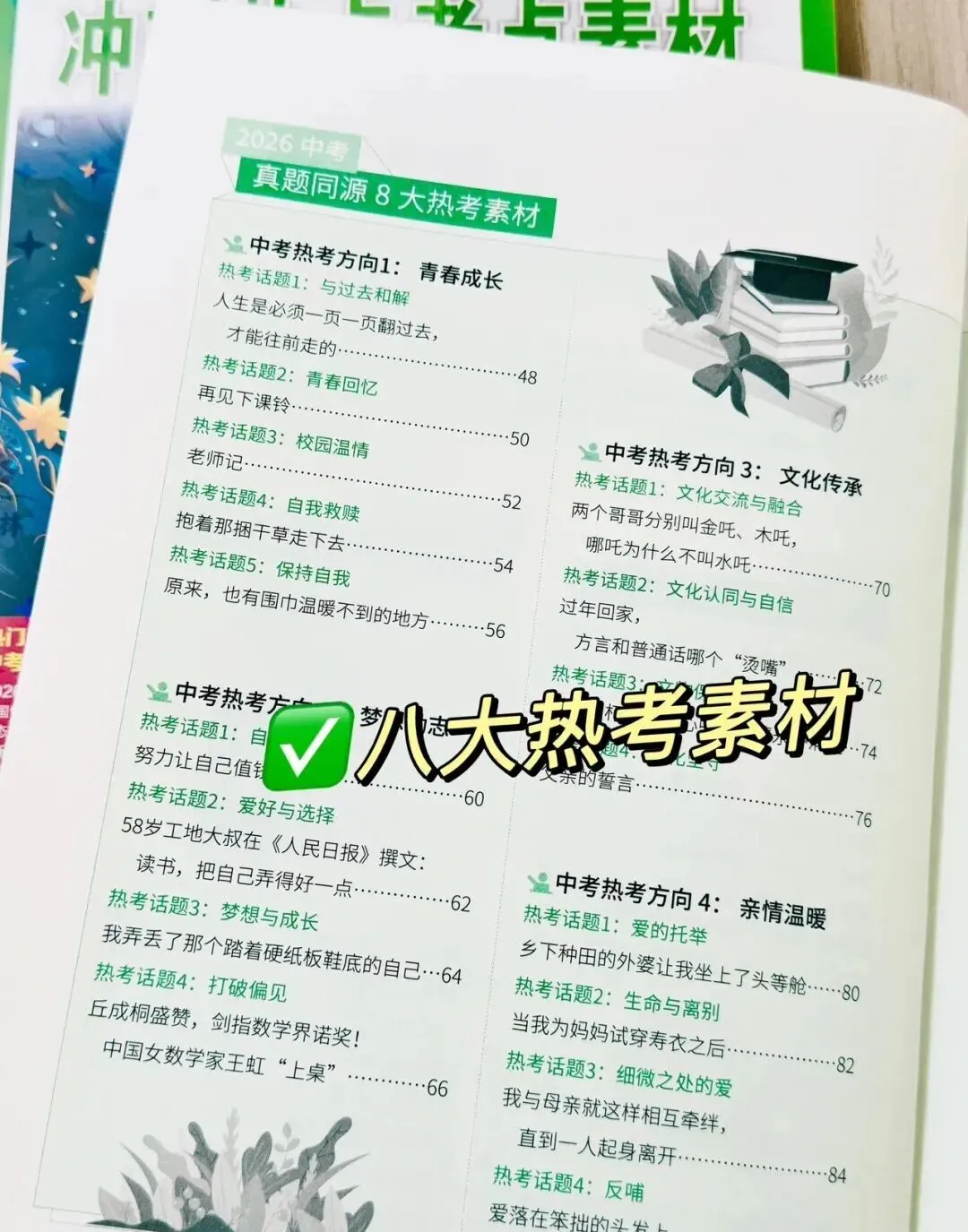 连续15年“命中中高考作文”!《意林中考、高考作文热点考点素材》2026版重磅来袭!-第12张图片-四季读书网
