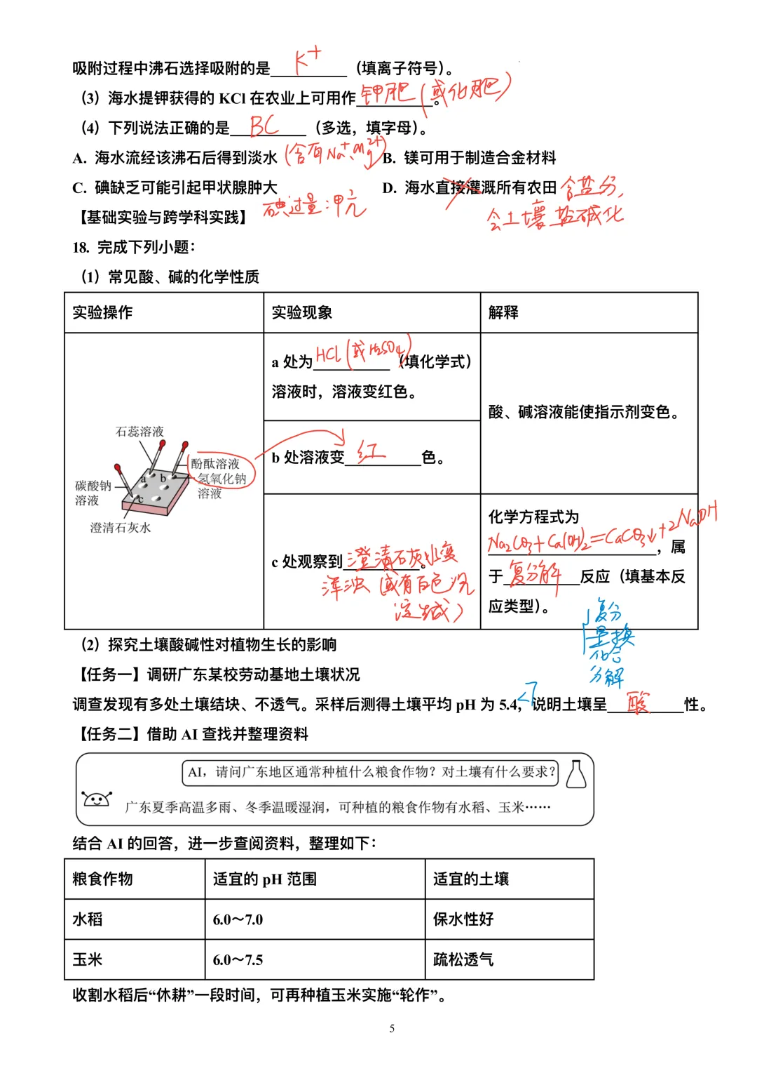 2025广东中考化学真题解析-第5张图片-四季读书网
