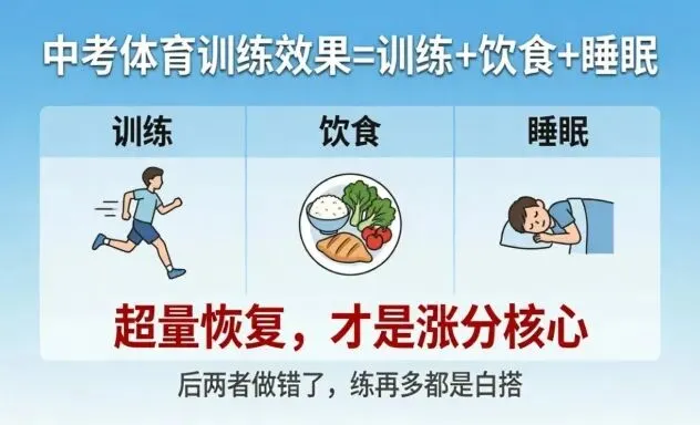 体育中考最后备考冲刺满分急救包:改对这5个认知,不猛练也能拿满分 第4张