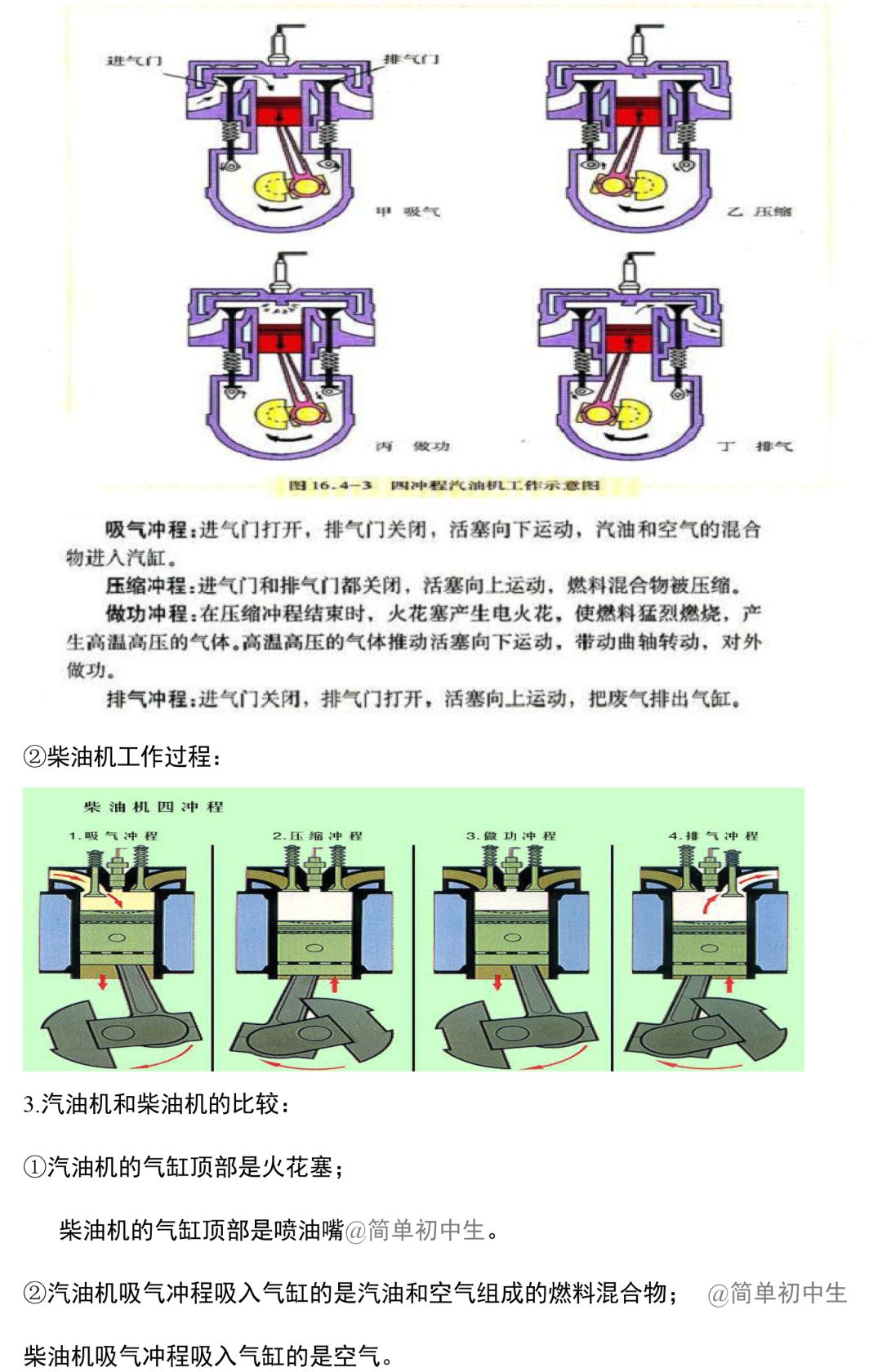 初中物理中考复习提纲 各章节复习知识点梳理 第167张