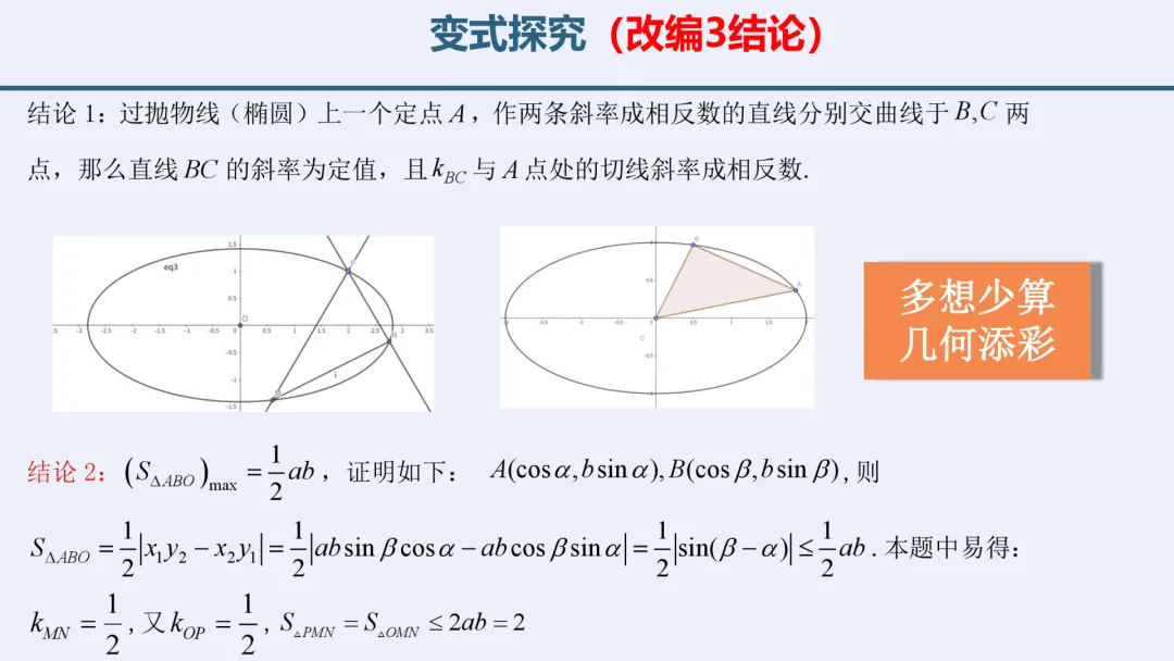 【高考真题说题】2025年新高考Ⅰ卷解析几何第18题说课-第30张图片-四季读书网