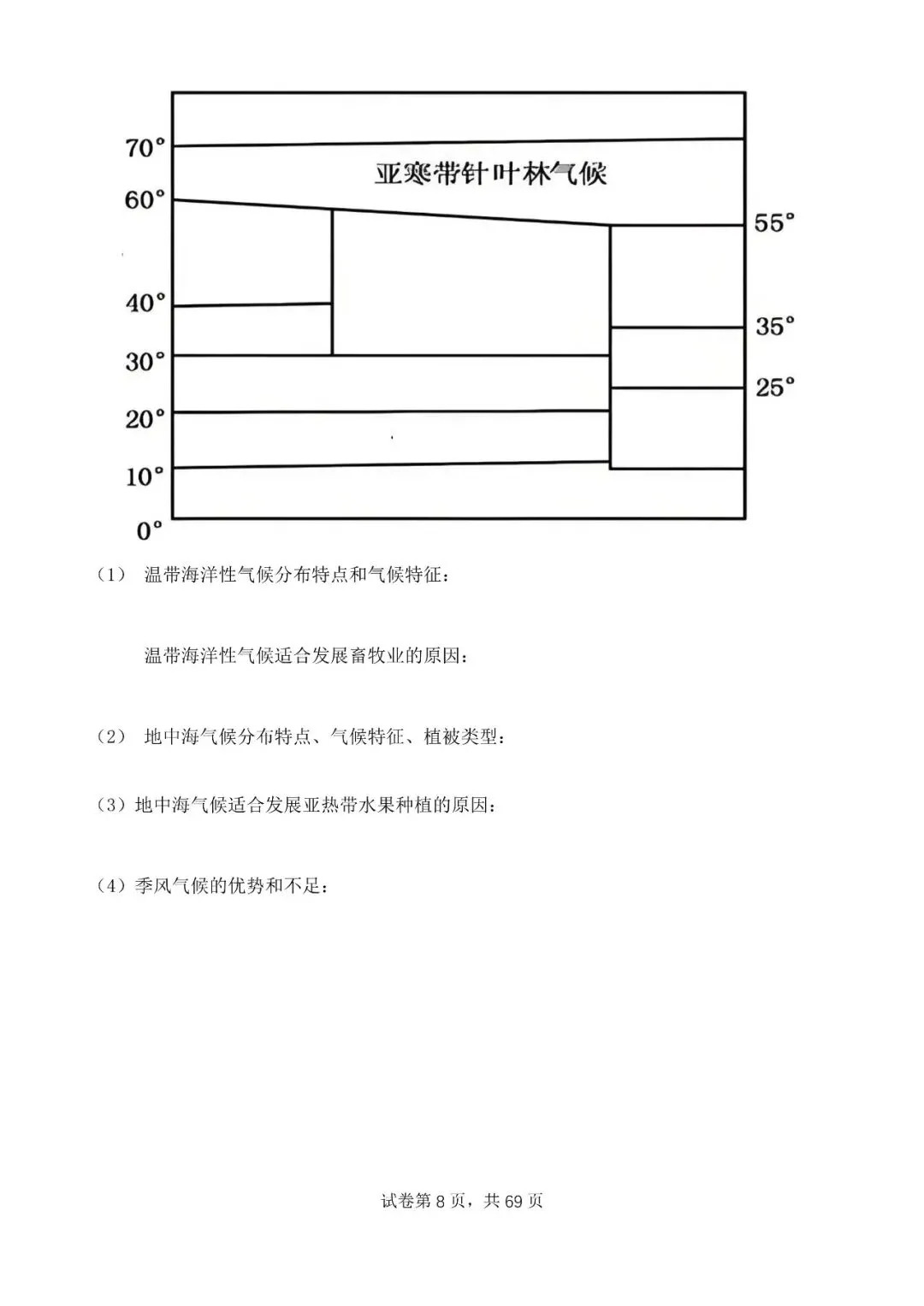 地理中考公益直播回放(一),永不服输地理复习资料 第11张