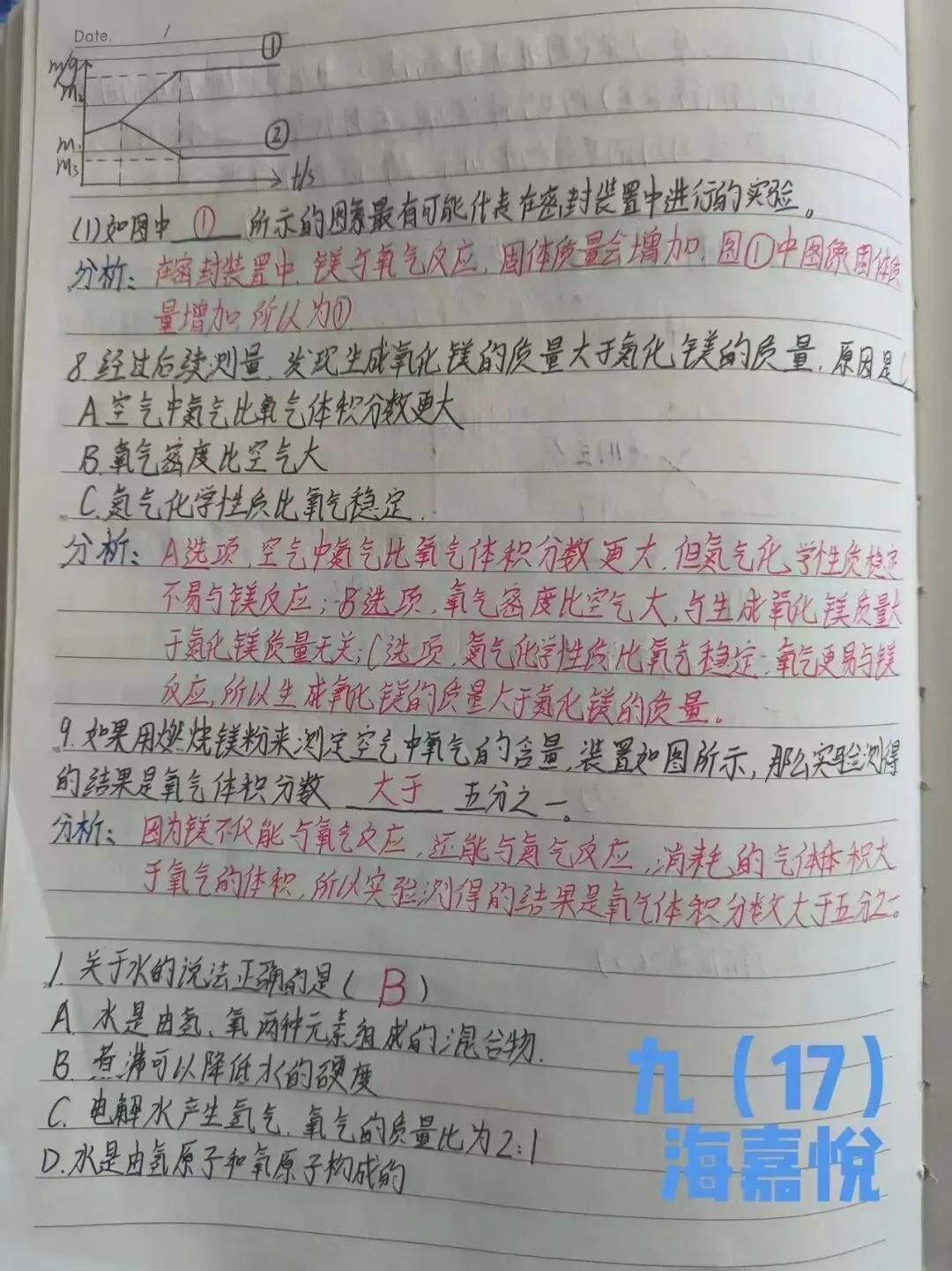 错题“化”险为夷,中考“学”霸养成记 第7张 错题“化”险为夷,中考“学”霸养成记 第7张