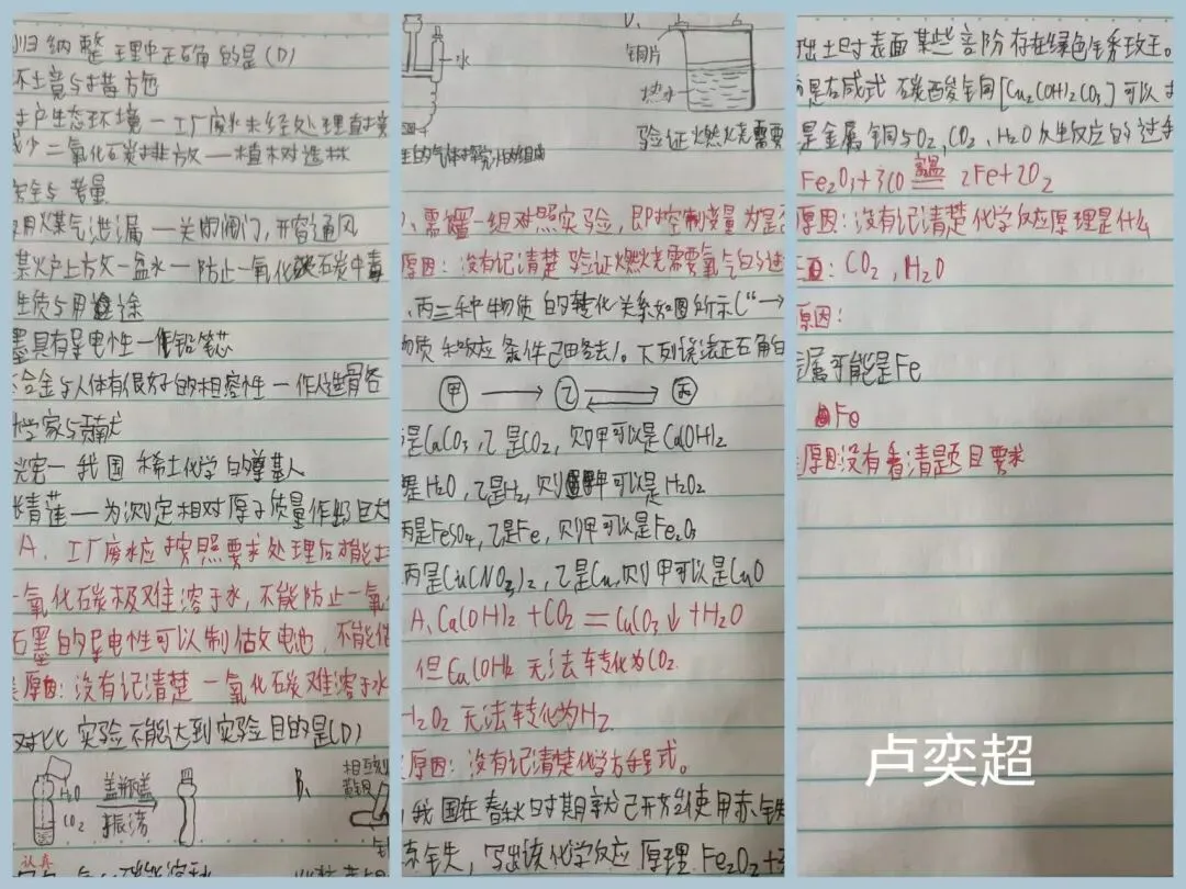 错题“化”险为夷,中考“学”霸养成记 第35张 错题“化”险为夷,中考“学”霸养成记 第35张