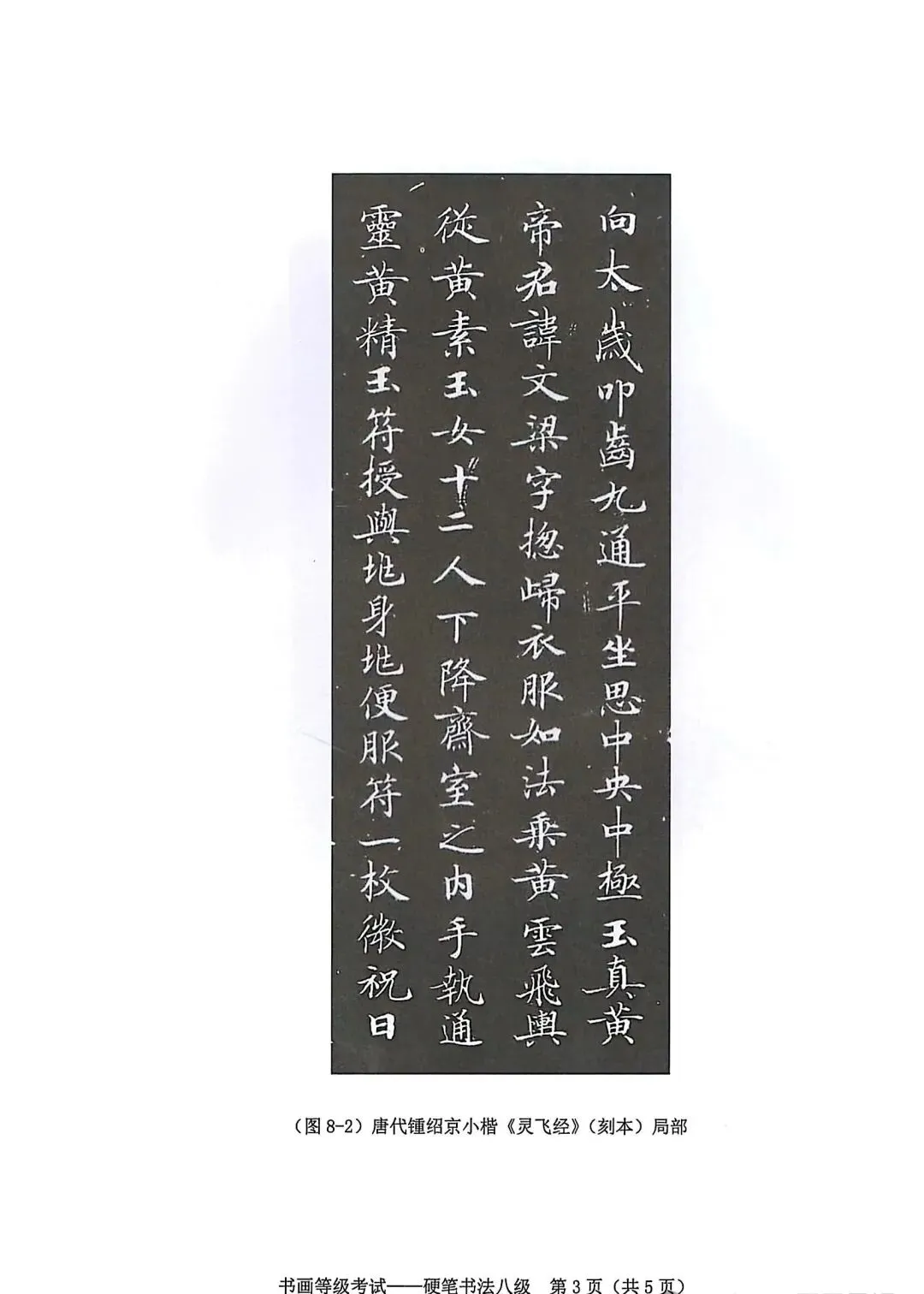 书法考级真题:2025年5月CCPT硬笔书法8级真题试卷(含答题卡、备考资料) 第5张